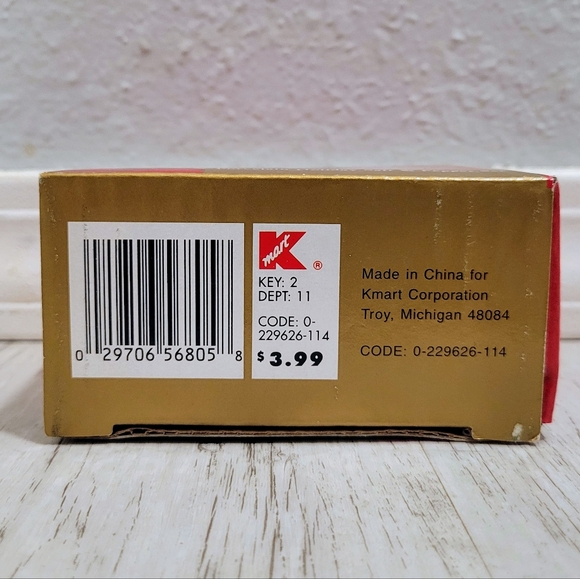 Poinsettia & Ribbons Salt & Pepper Porcelain Shaker Set 3.5" Tall VTG Christmas - Picture 16 of 16